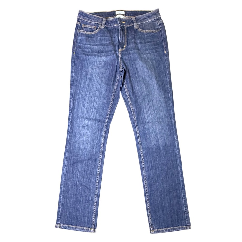 Liz Claiborne Women's Classic Fit Dark Wash Denim‎ Jeans Size 10